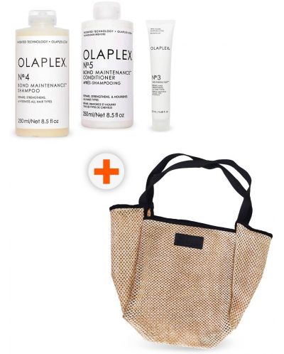 Olaplex Комплект - Терапия No. 3, Балсам No. 5 и Шампоан No. 4, 20 + 2 х 250 ml - 1